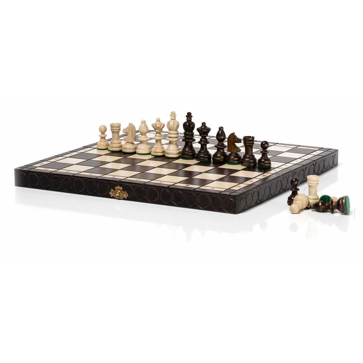 Шахматы деревянные 36х36 см Olympic Small CH122AK (5231)