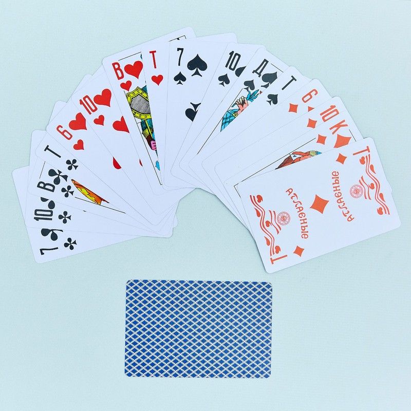 Carti de joc plastic (36 buc, 0.4 mm) 9818-777 (3833)