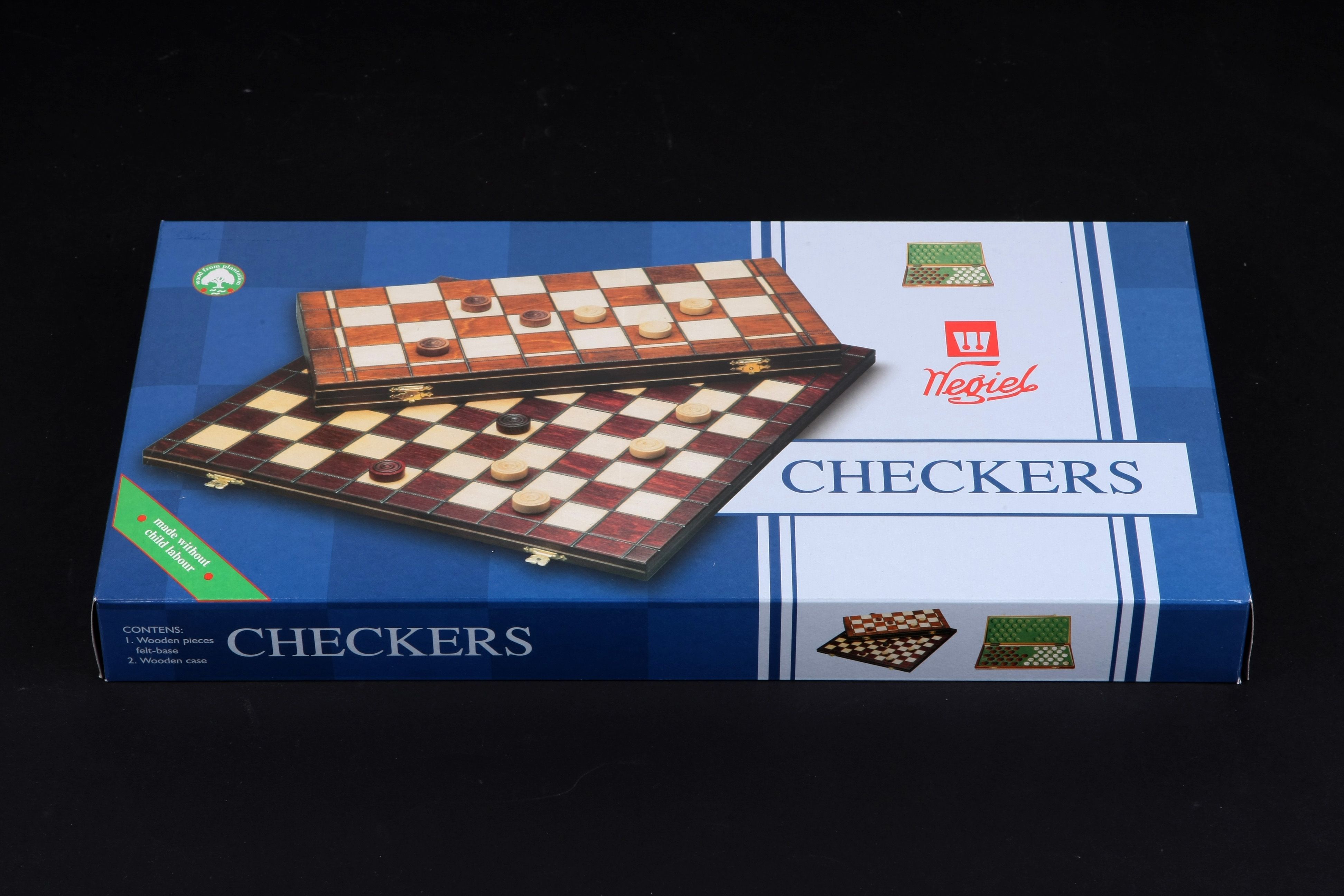 Dame din lemn 40x40x2 cm, 1.30 kg DAX (6105)