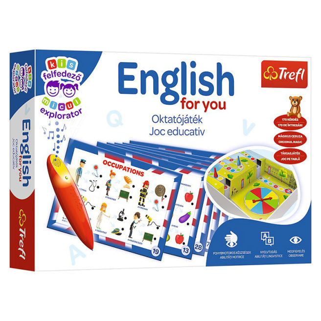 Joc educativ "English for you + Magic Pen" (RO) 49882 (9120)