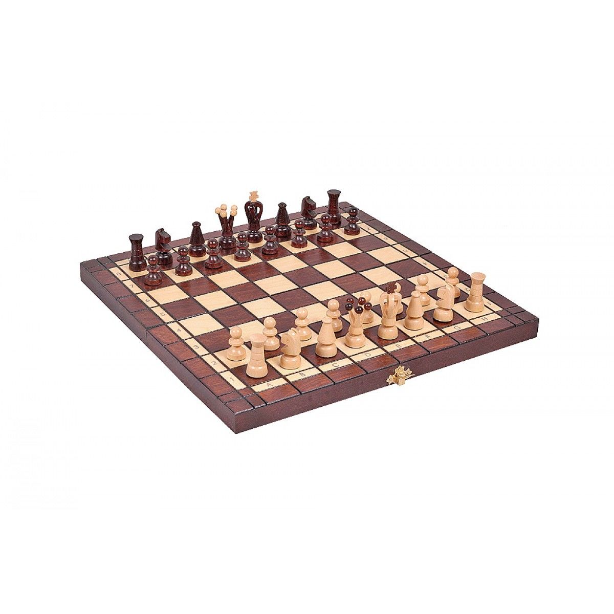 Sah + dame din lemn 35x35 cm CH165A (5237)