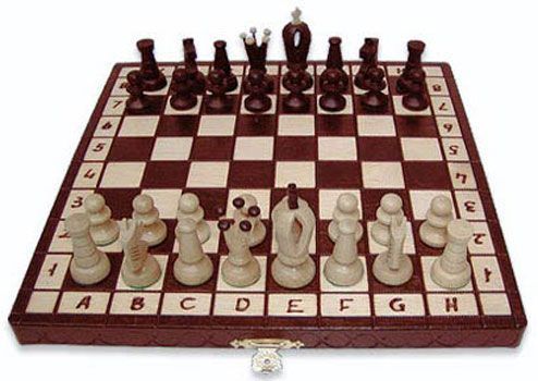 Sah 36x36x2 cm, 1.20 kg, king 7 cm DAX King's (6103)