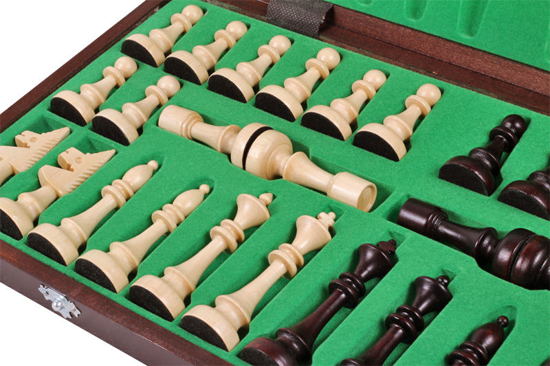 Sah 48x48cm, 1.6 kg, king h=9.8 cm Club Chess CH150 (8393)