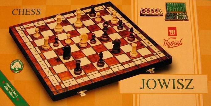 Sah cu metal 42x42x2.5 cm, 1.70 kg, king 8.5 cm DAX Jowisz (6107)