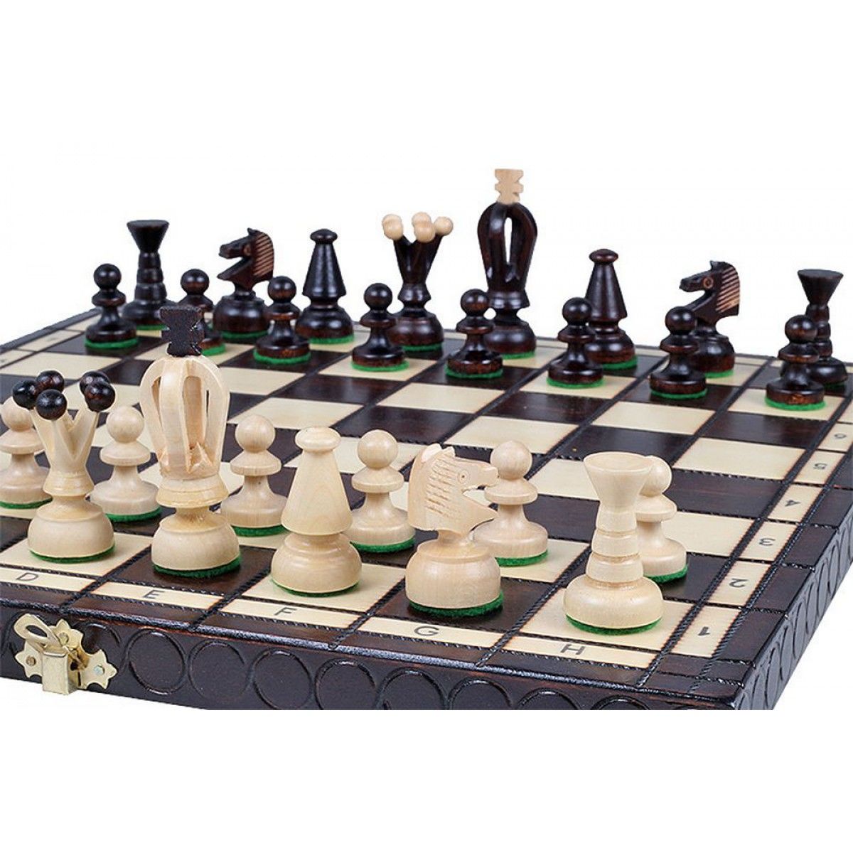 Sah din lemn 36x36 cm King's Medium CH112K (521)