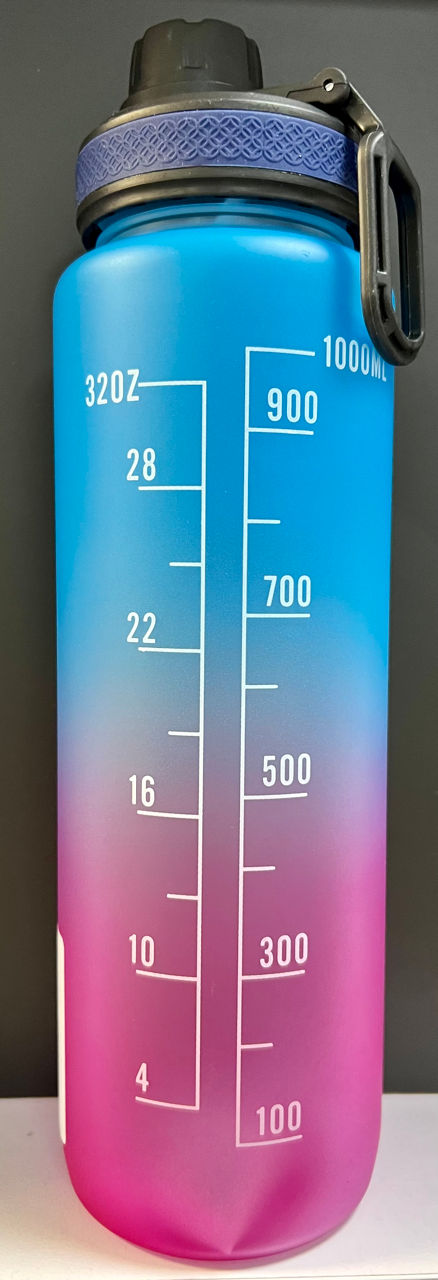 Sticla sport din plastic 1000 ml Motivate (9162)