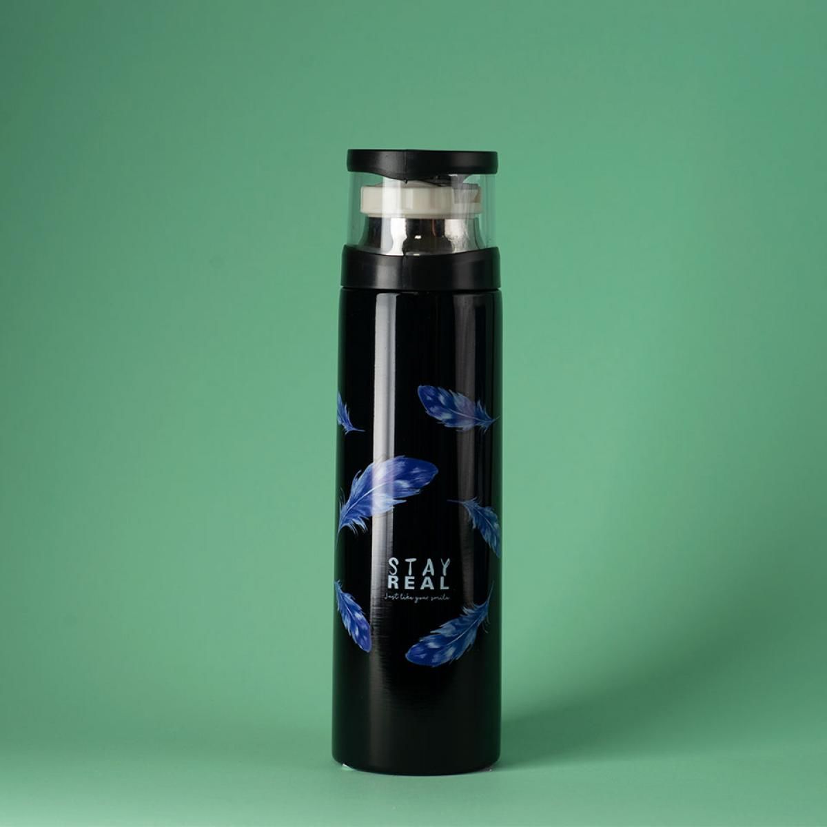 Sticla-termos cu cana 350 ml Leaves (4165)