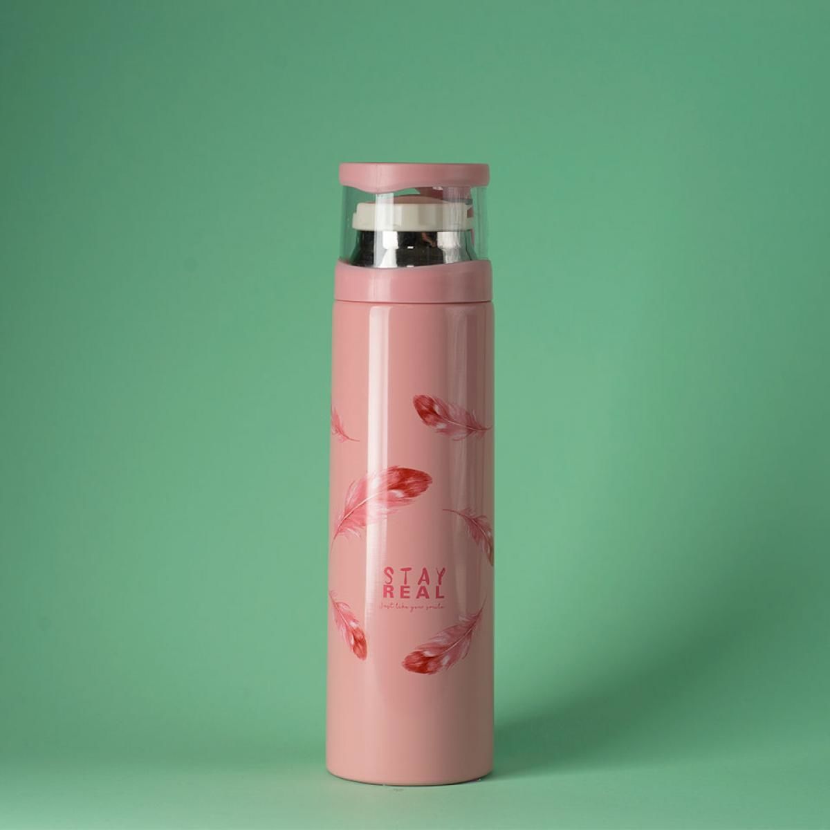 Sticla-termos cu cana 350 ml Leaves (4165)