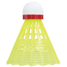 Fluturas badminton (nylon, pluta) Tech450 469083 yellow-red (4693)