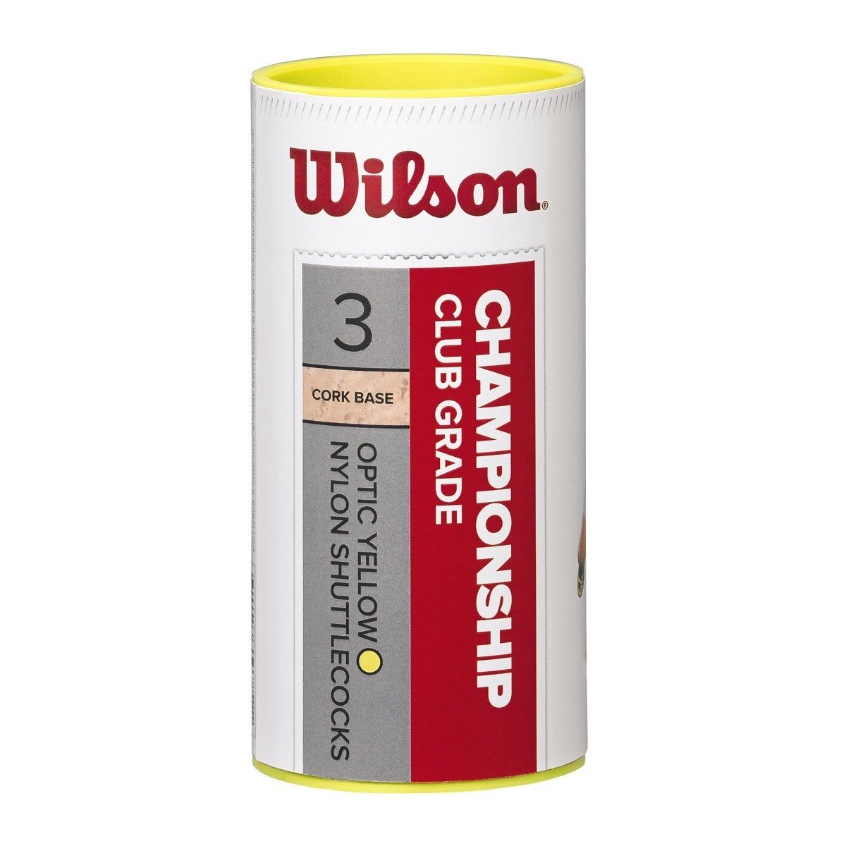 Fluturasi badminton (3 buc.) Wilson Championship WRT6040YE77 (5250)