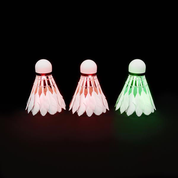 Fluturasi badminton pana  LED (3 buc.) Nils NBL6223 14-30-136 (6581)