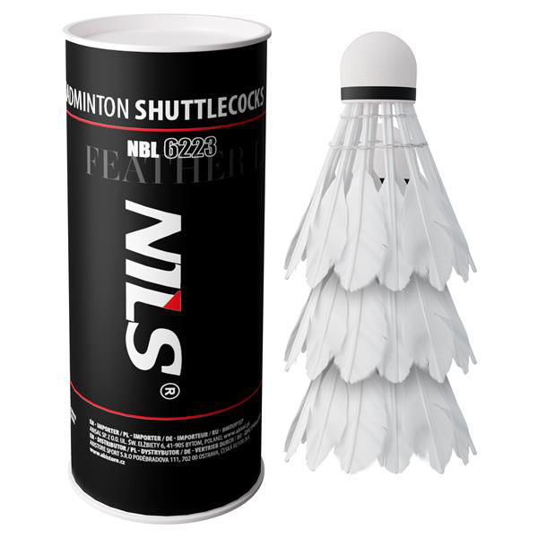 Fluturasi badminton pana  LED (3 buc.) Nils NBL6223 14-30-136 (6581)