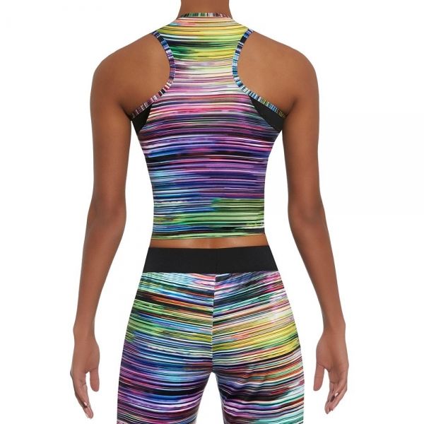 Top m.M Bas Black Tropical-Top 30 Women’s Sports BB12739 (3369)