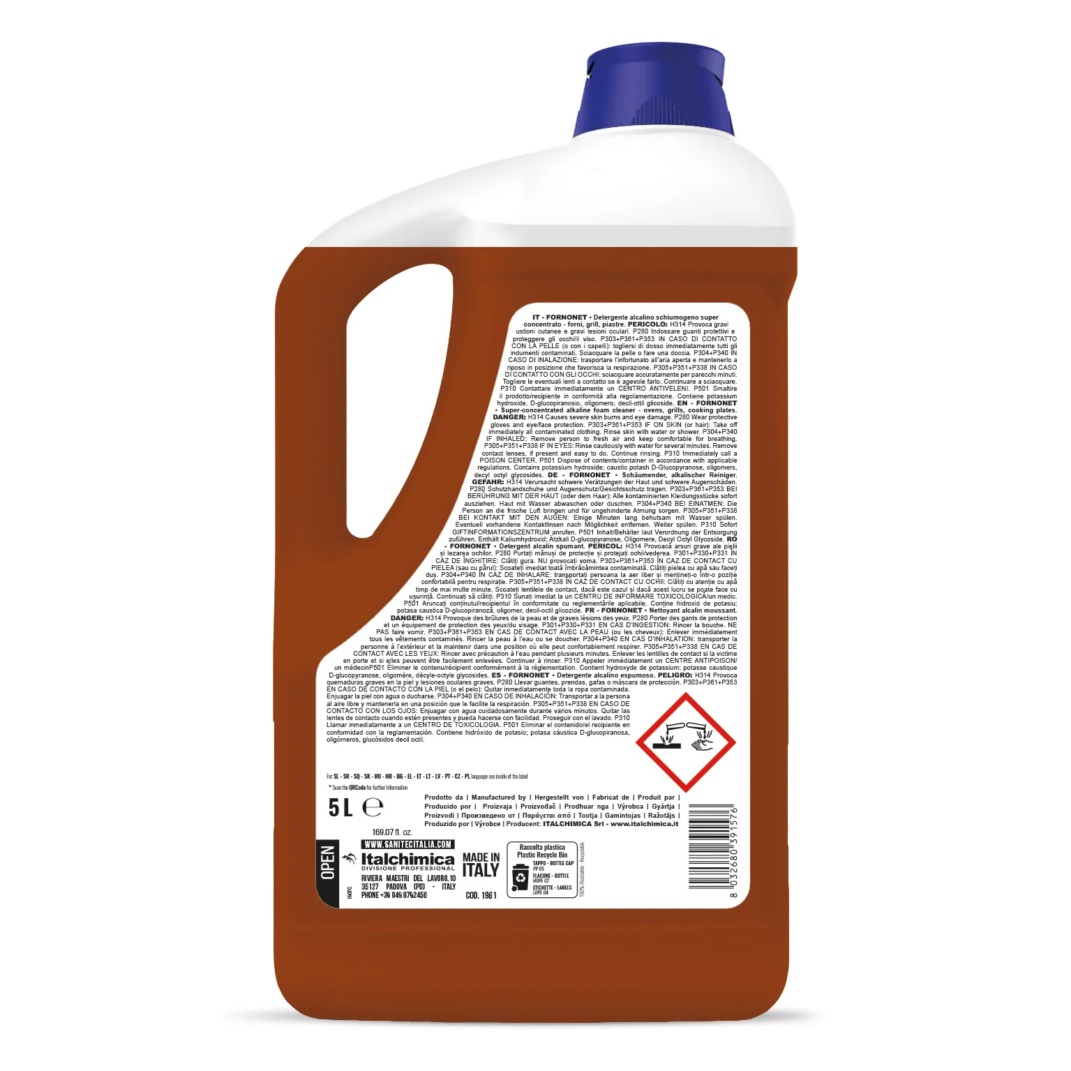 Fornonet -  Degresant forte pentru cuptoare si aragaze 5 L - 1961