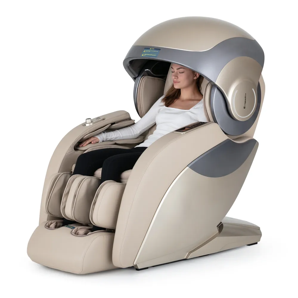 Fotoliu masaj (max. 150 kg) inSPORTline Cortela 23641 beige (8449)