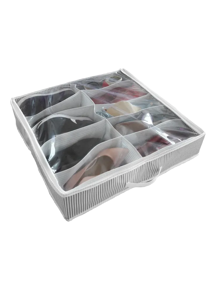 Geantă pentru depozitare pantofi (10 perechi) 58x58x12 cm