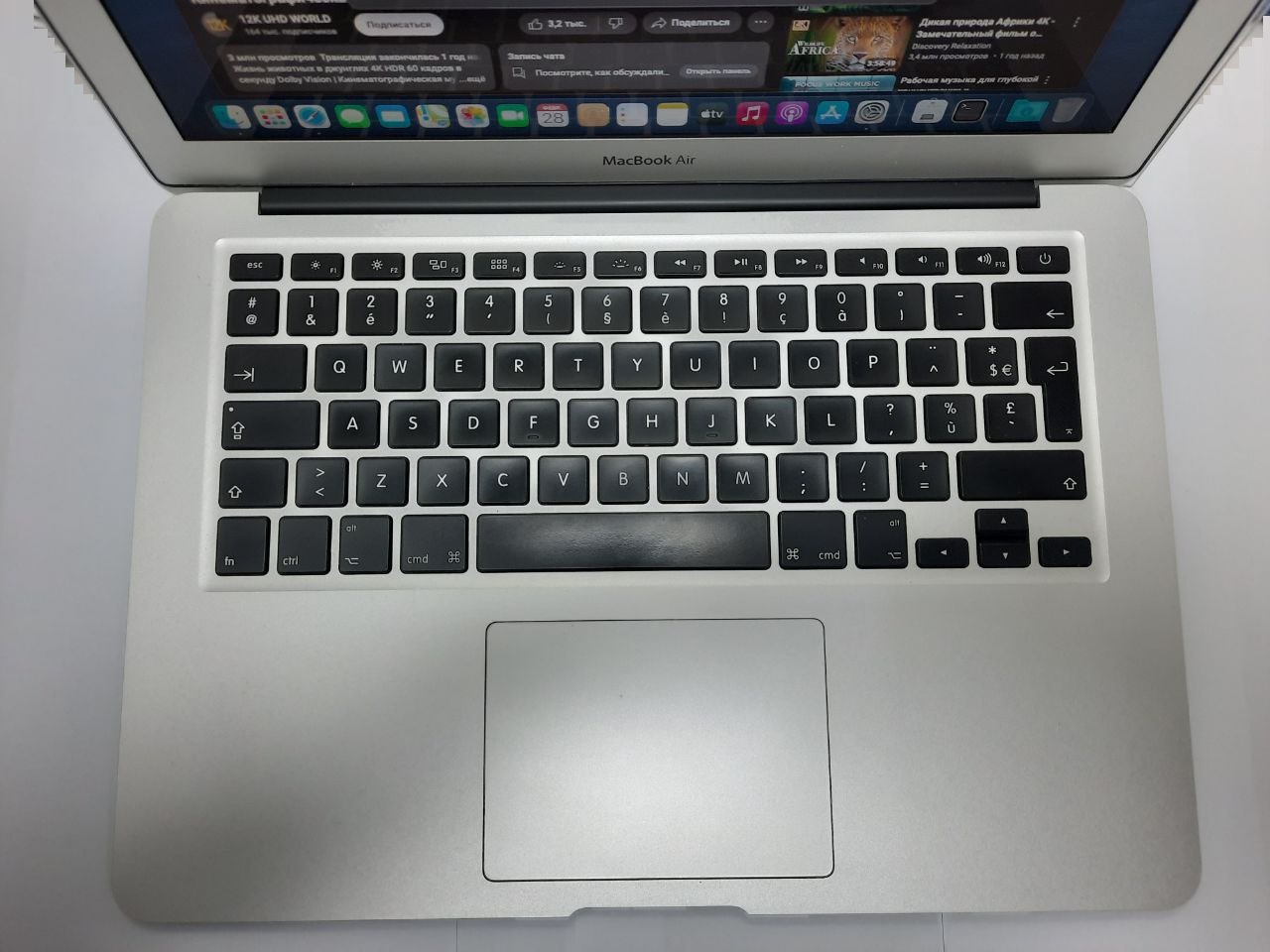 MacBook Air 13 (mid 2013) Intel Core i5-4250U/ RAM 4 GB/ SSD 128 GB/ Intel HD Graphics 5000