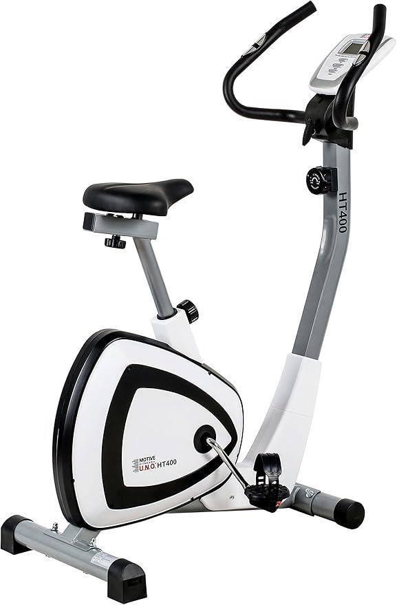 Bicicletă fitness Motive Fitness By U.N.O HT400 (argintiu-negru)