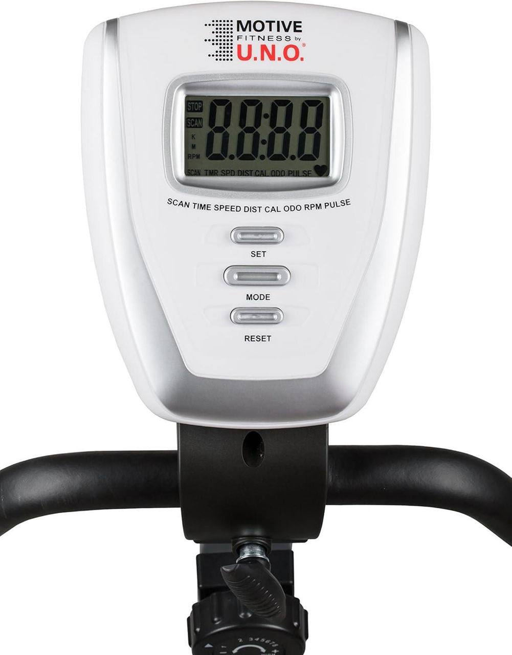 Bicicletă fitness Motive Fitness By U.N.O HT400 (argintiu-negru)