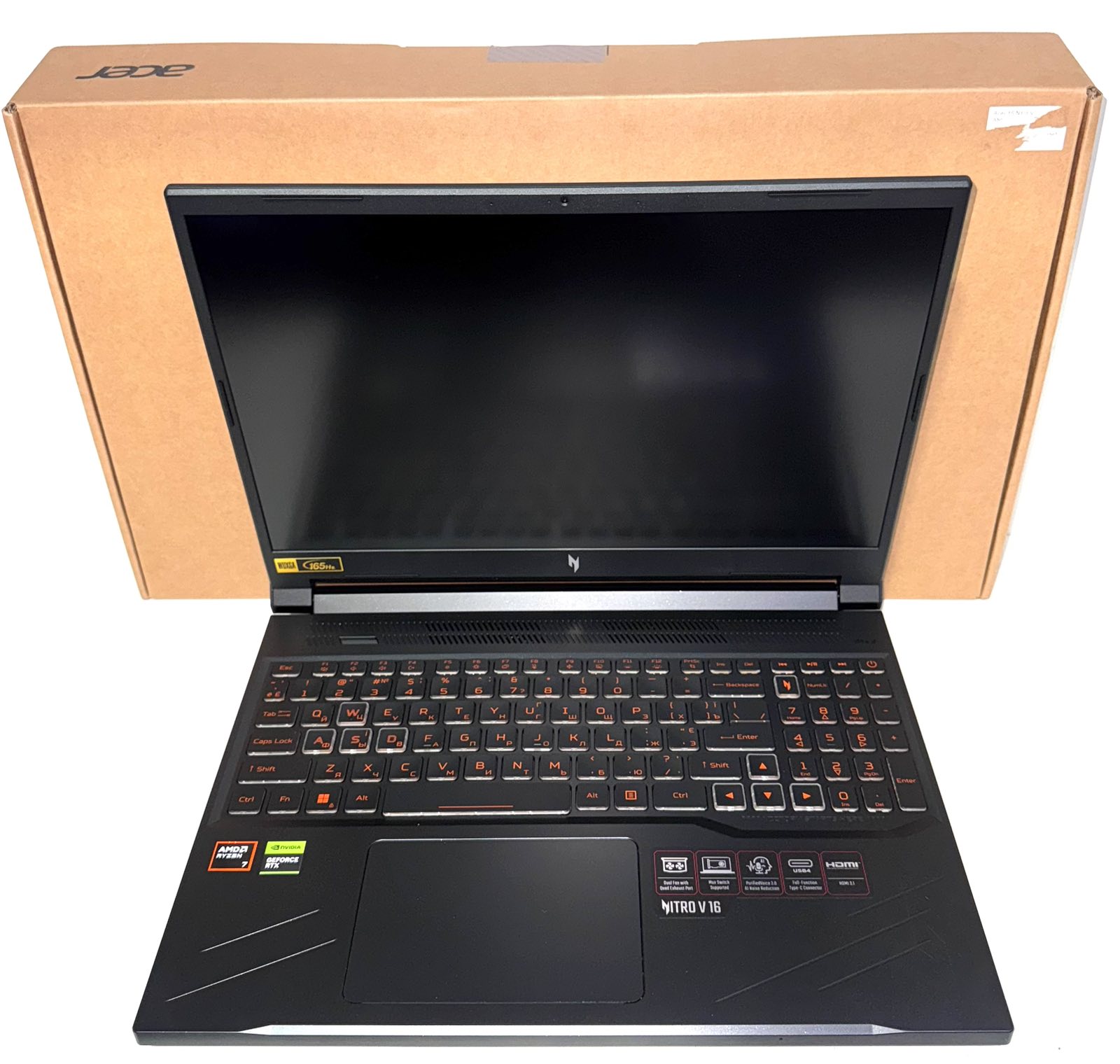 ACER Nitro V16 / AMD Ryzen 7 8845HS / RAM - 16 GB / SSD - 1000 GB / GeForce RTX 4050 / 2025