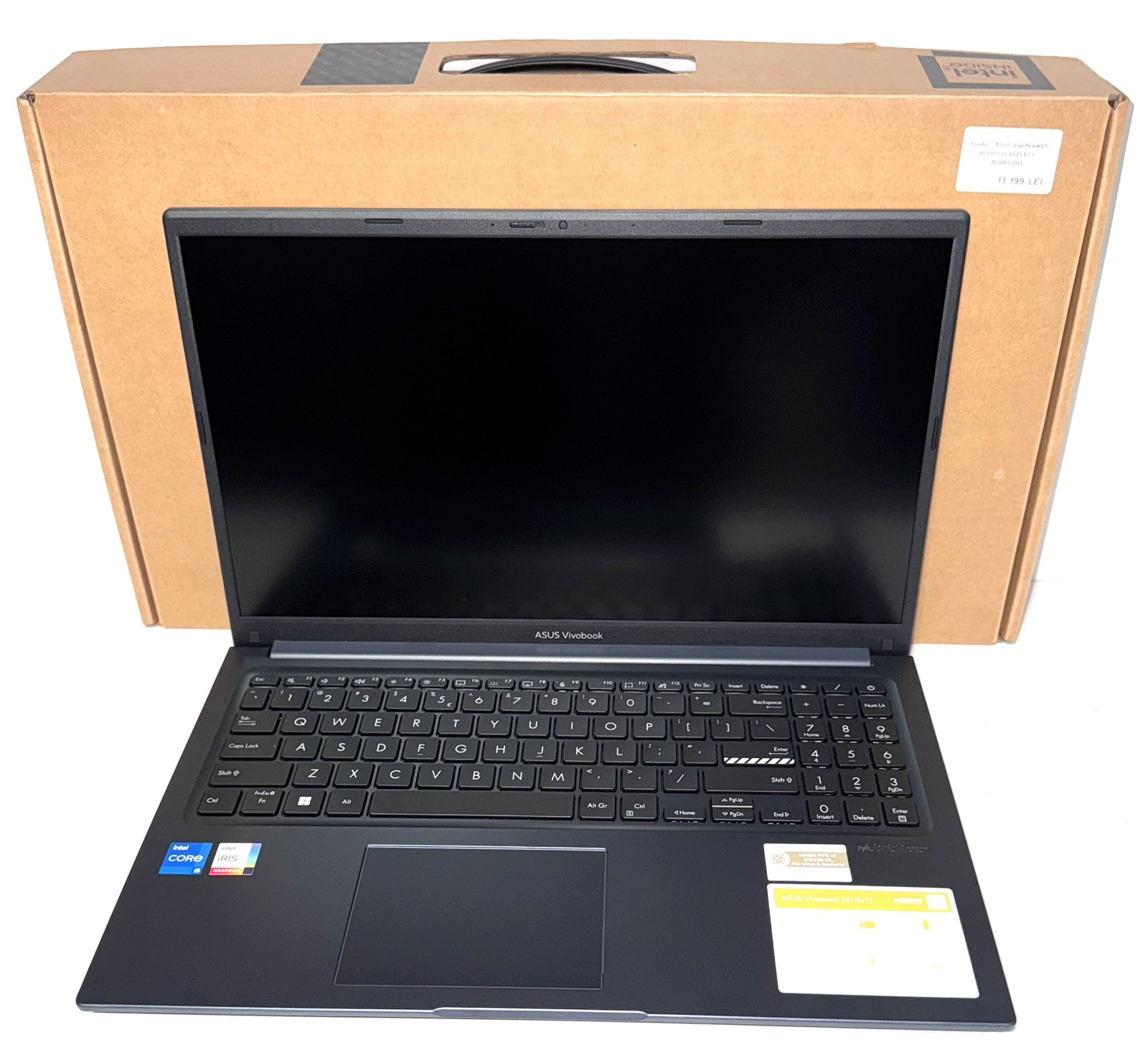 ASUS Vivobook 15 X1504VA  Intel Core i5-1335U / Intel Iris Xe Graphics / 2024