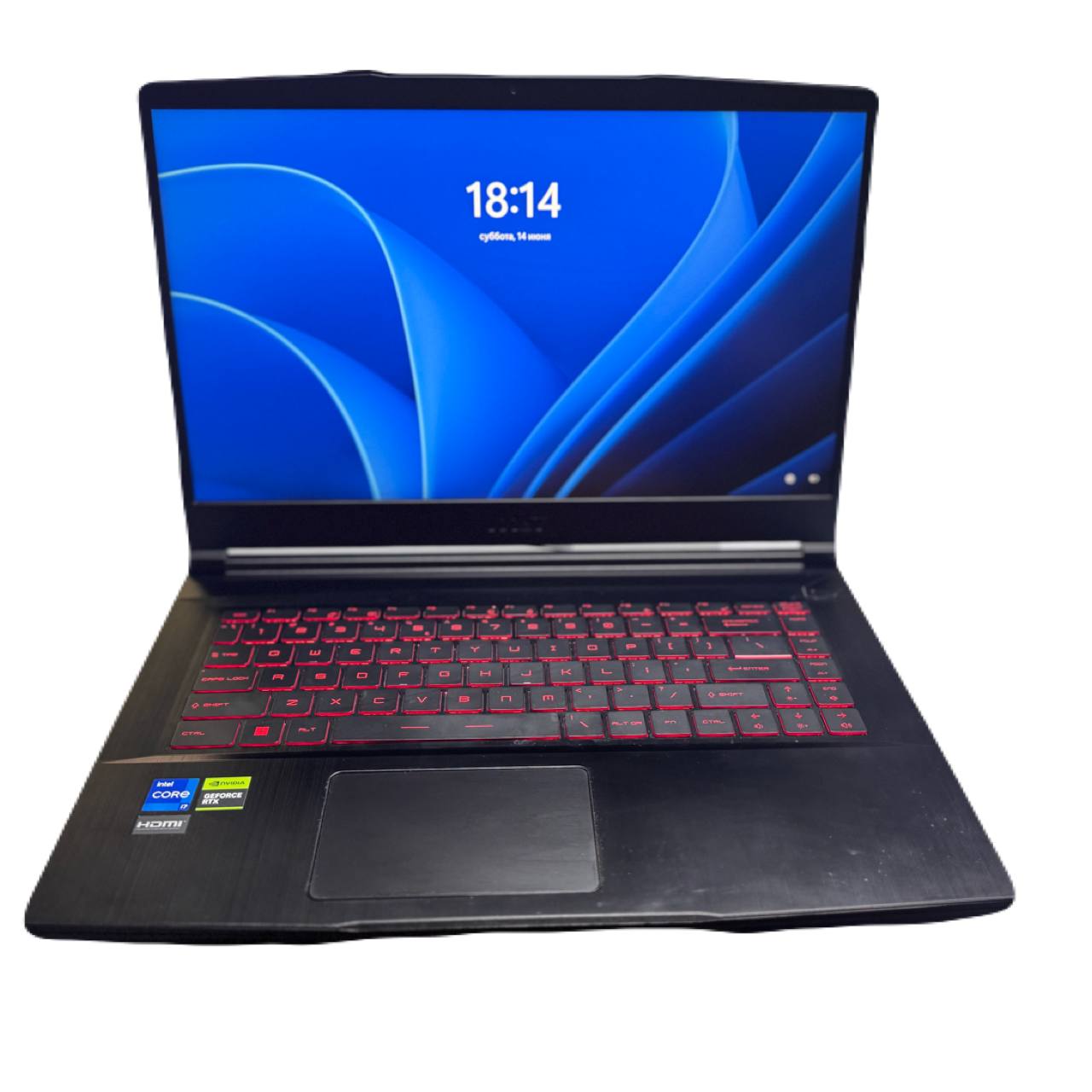 Ноутбук MSI GF63 Thin 11UCX 15.6" Intel i7-11800H 16Gb 512Gb RTX2050 