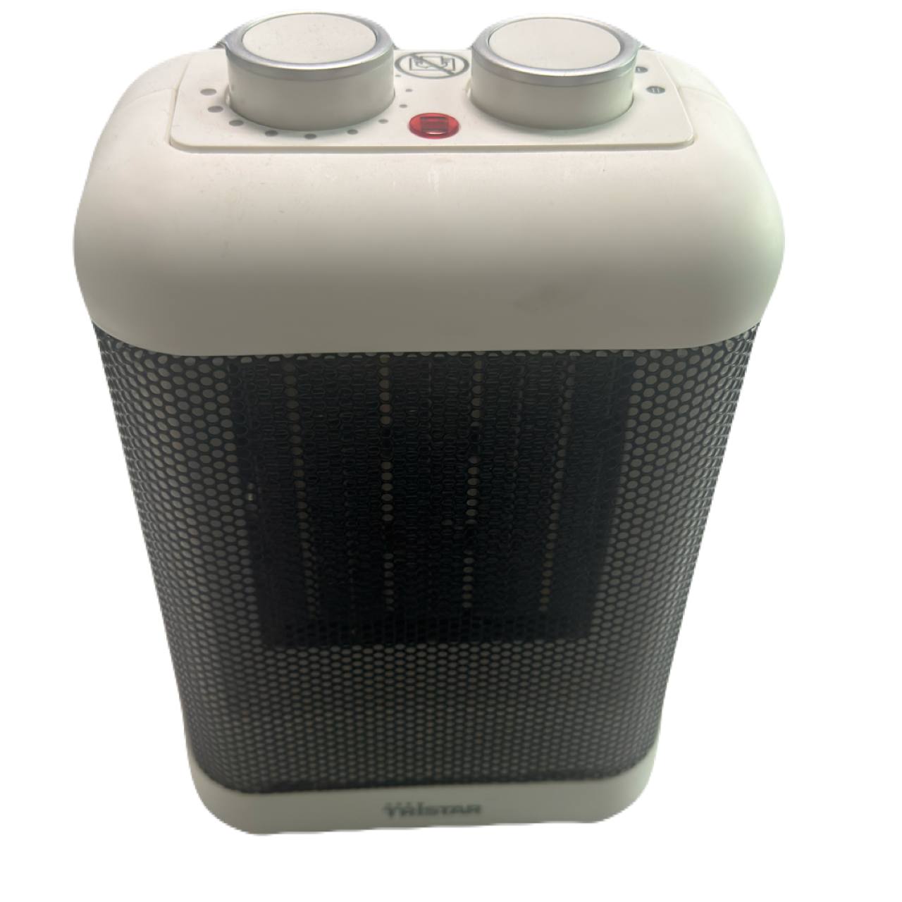 Incalzitor cu ventilator ceramic, Tristar PD-3846W, 1500W, alb, 16x20x11cm
