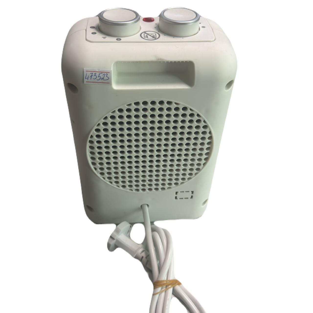 Incalzitor cu ventilator ceramic, Tristar PD-3846W, 1500W, alb, 16x20x11cm