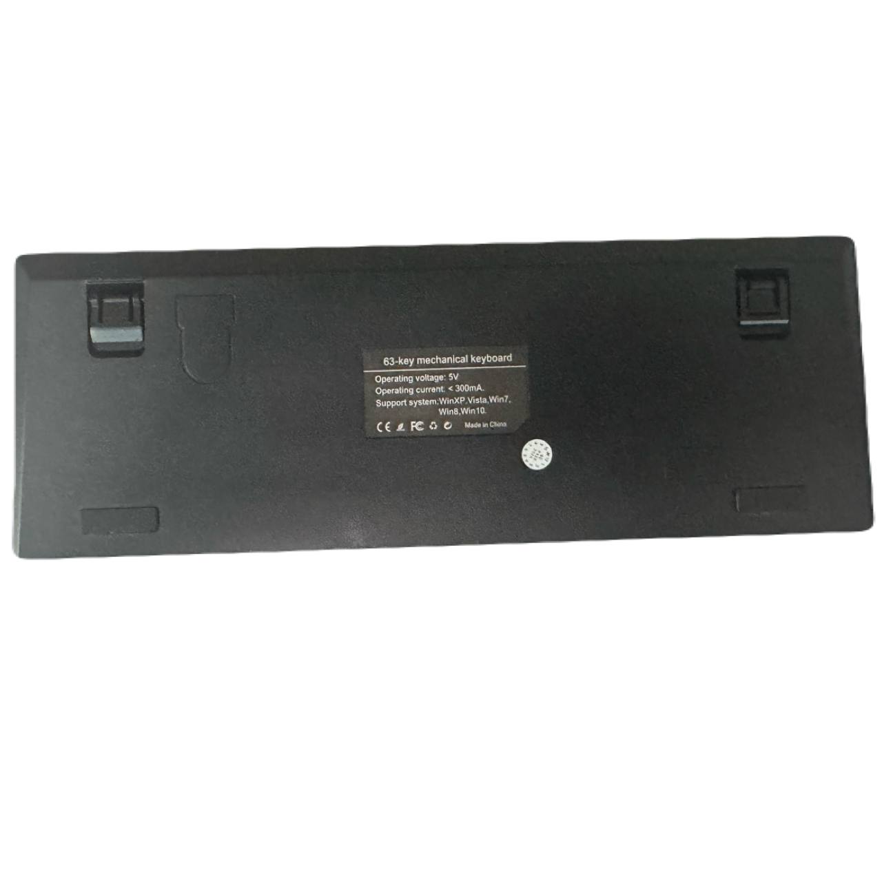 MARS GAMING MK60 MECH KEYBOARD FRGB SWITCH RED BLACK,