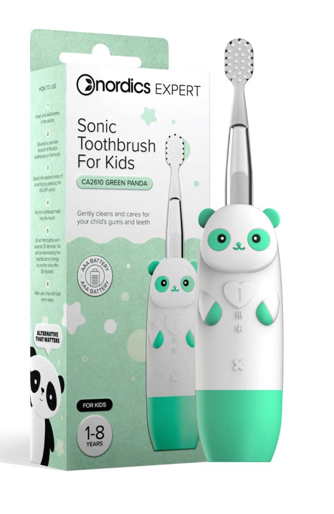 Sonic toothbrush for Kids Nordics CA2610 green