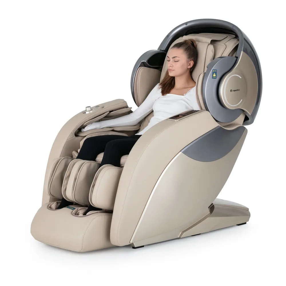 Fotoliu masaj (max. 150 kg) inSPORTline Cortela 23641 beige (8449)