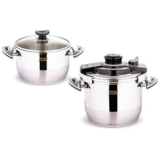 Set două oale cu presiune 4lt-6lt