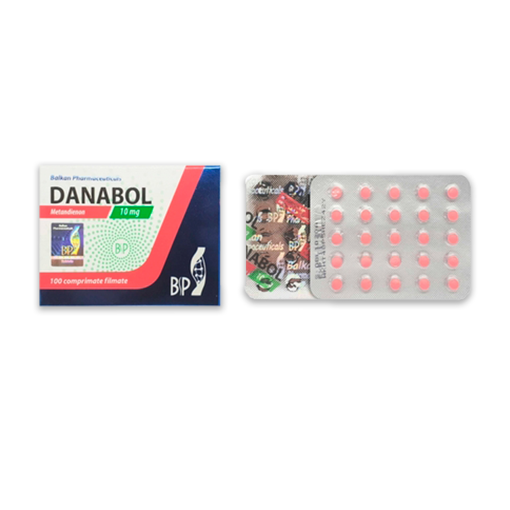 Danabol 10mg comp. film. N25x4