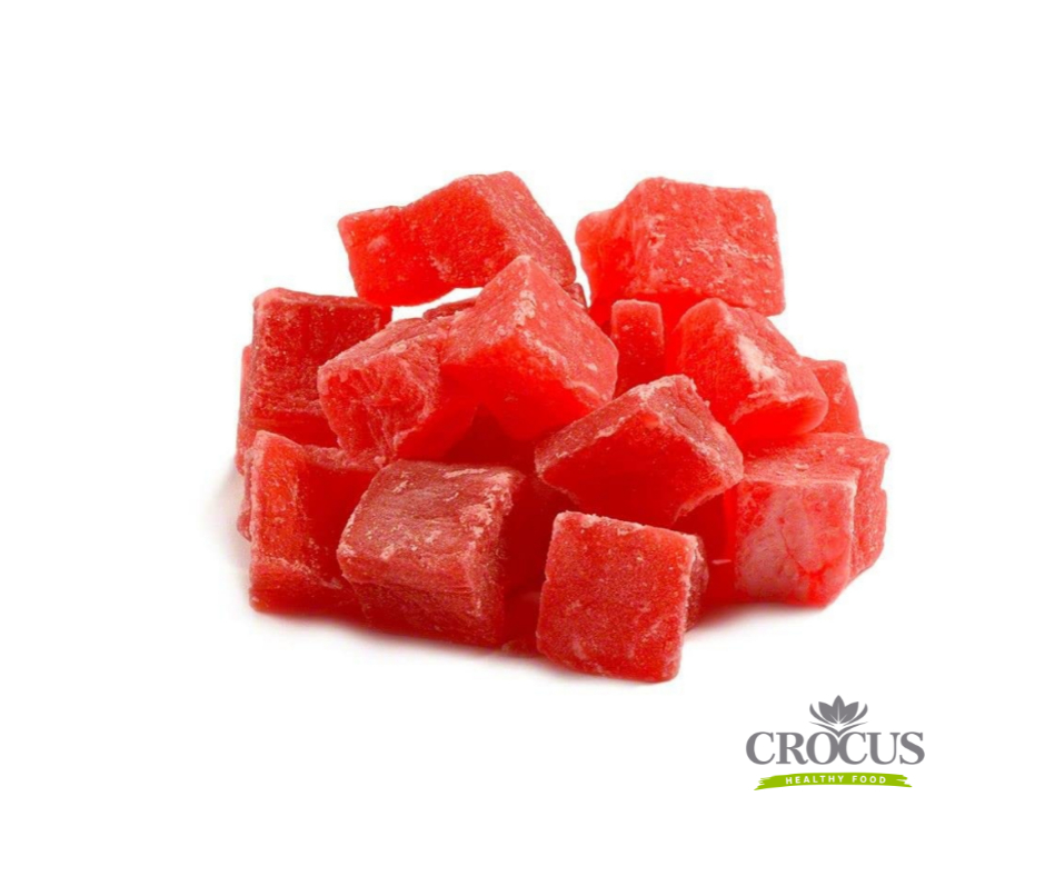 Papaya confiată cubulețe 300gr