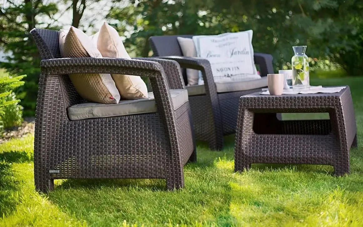 Set de mobilier de grădină NOVARA 5 piese
