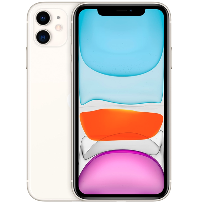 Apple iPhone 11/4 GB/ 128 GB/ Single SIM/ White