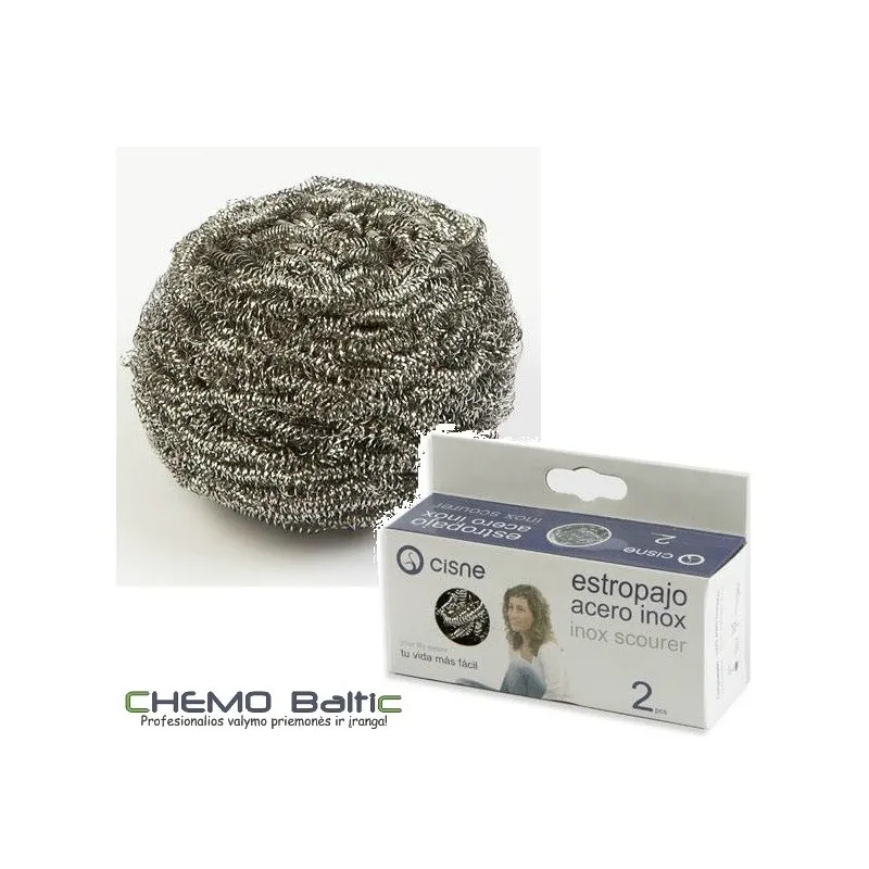 Inox Scourer - Set sîrmulițe pentru vase 20 gr. (2 buc/amb) - 460649