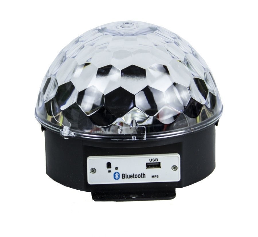 Minge-disco cu LED lumina  si bluetooth Magic Ball Lidyt LZR-10 (S19/P4)