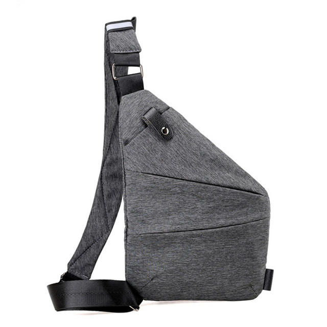 Geanta comodă Messenger Crossbody Gri