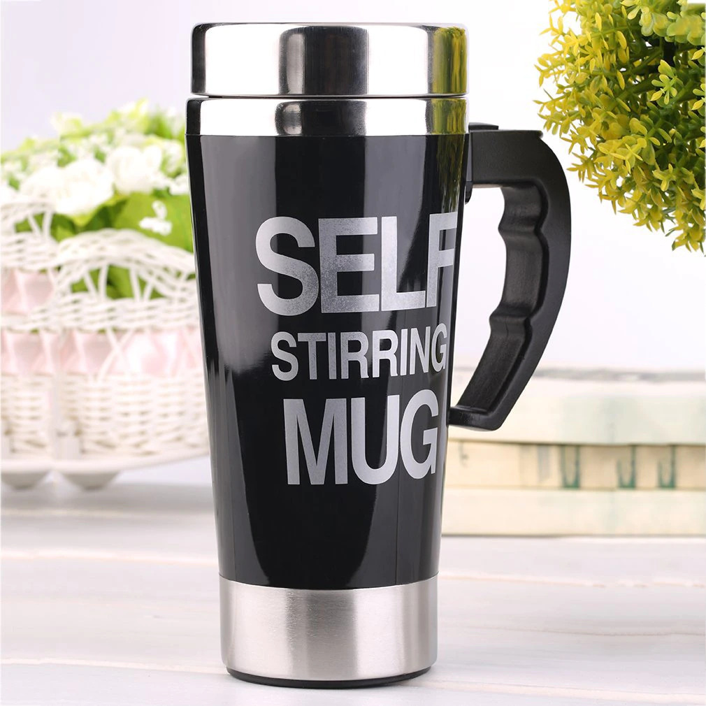 Cana amestecatoare Self Mixing Mug Cap Self Stirring Mug HY-603 (S4/P2)