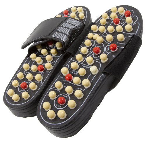 Papuci de masaj, reflexoterapie MASSAGE SLIPPER mărimea 42-43 (S5/P1)