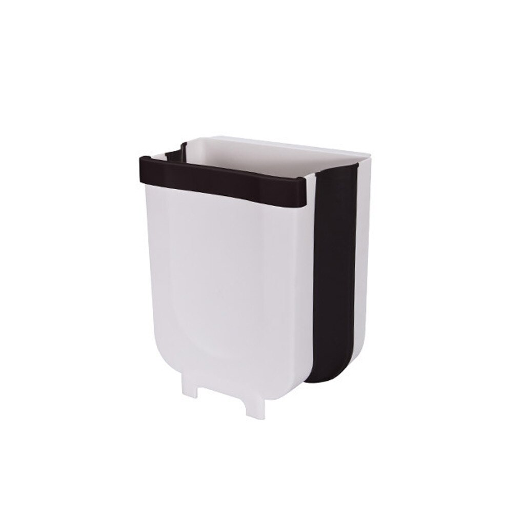 Container pliabil pentru deșeuri pe ușă FLEXIBLE BIN - Mic alb (S1/P1)