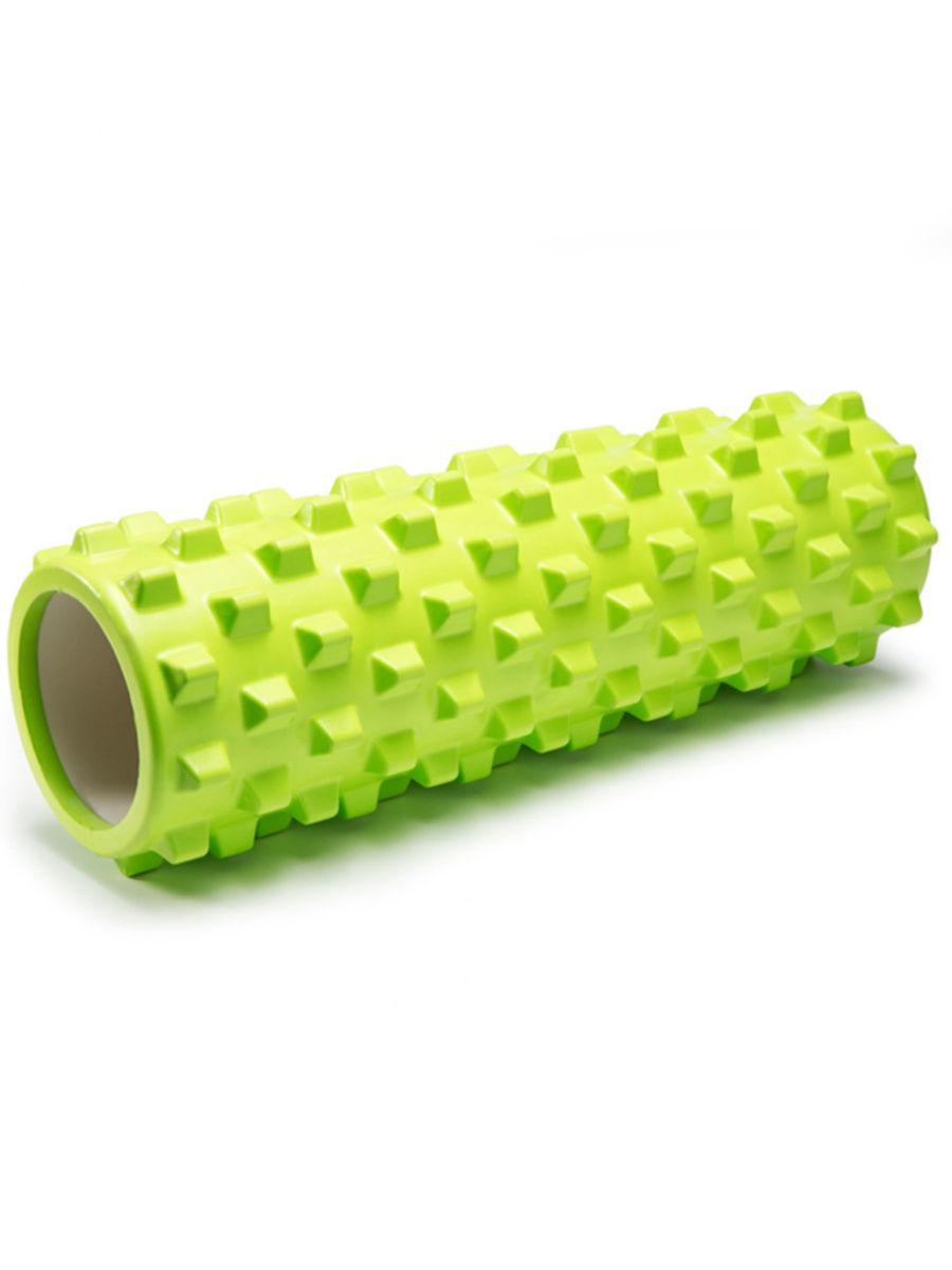 Rolă de masaj pentru fitness în sortiment S124--43 - Verde (32x14 cm) (S5/P4)
