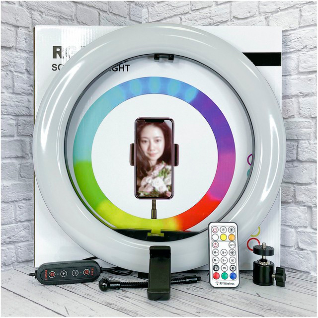 Кольцевая лампа со штативом - Professional Light