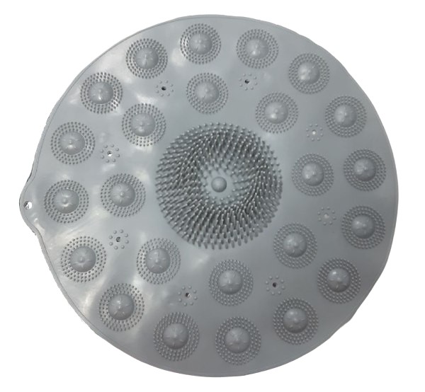 Covoraș rotund antiderapant - Gri (S16/P2)