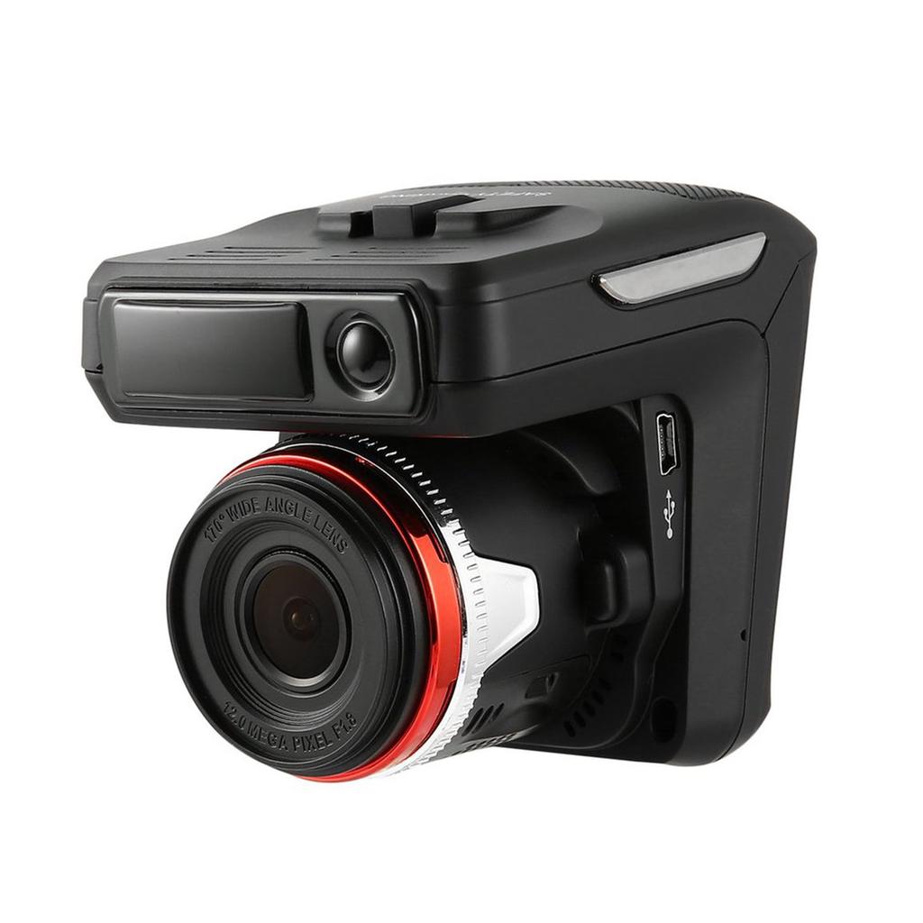 DVR și radar auto X7 130 de grade HD 720P 360 2 v 1 (S9/P3)