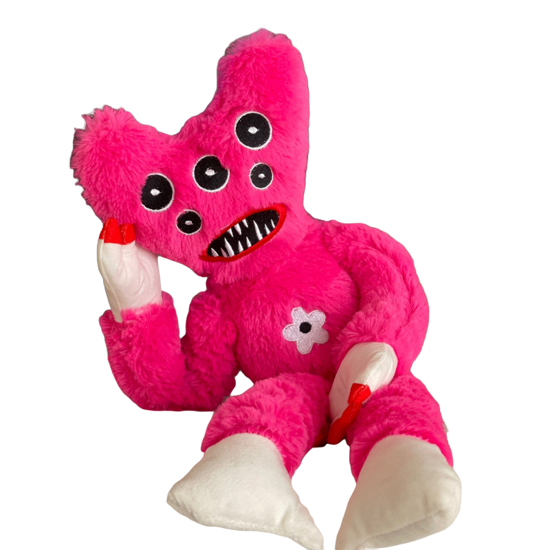 Jucărie de pluș Poppy Playtime Killy Willy (roz) (S13/P3)