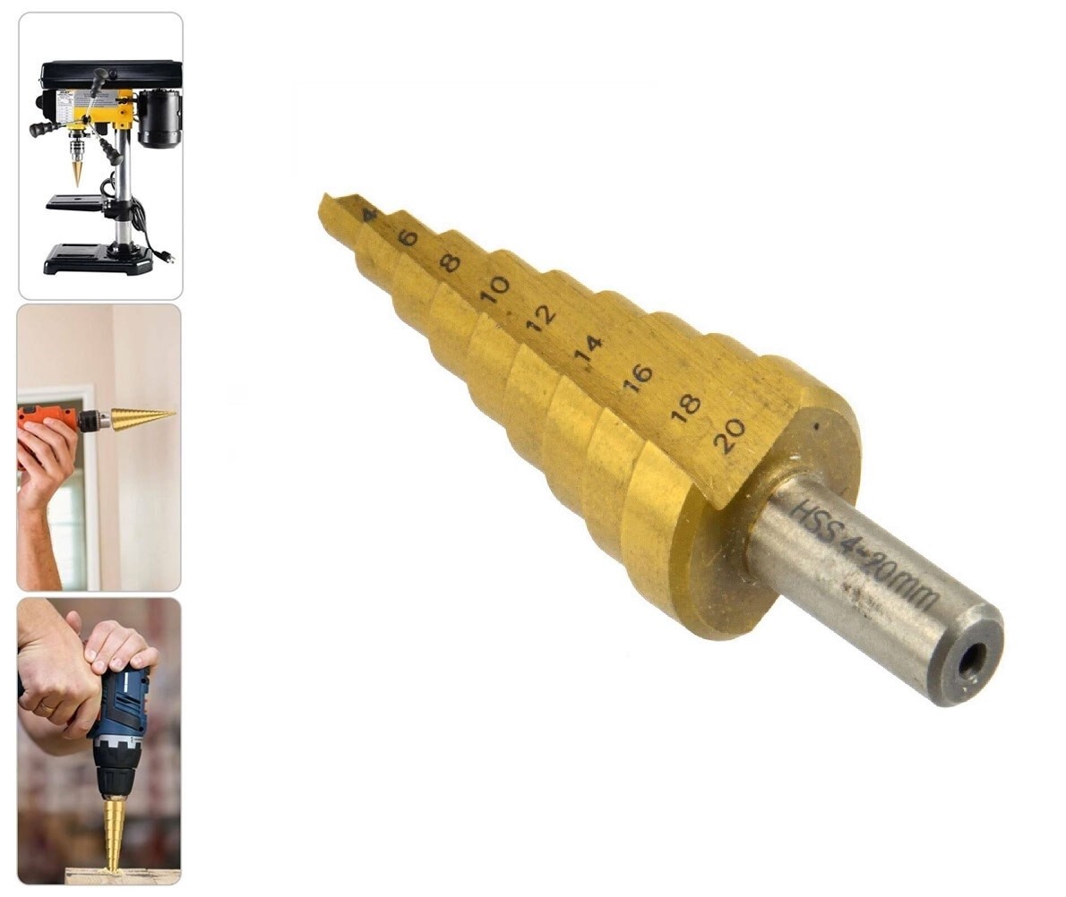 Burghiu conic in trepte (4-20 mm) (S11/P2)