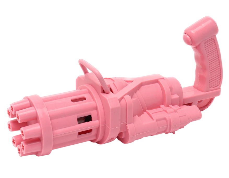 Pistol de facut baloane cu baterii - Roz (S13/P4)