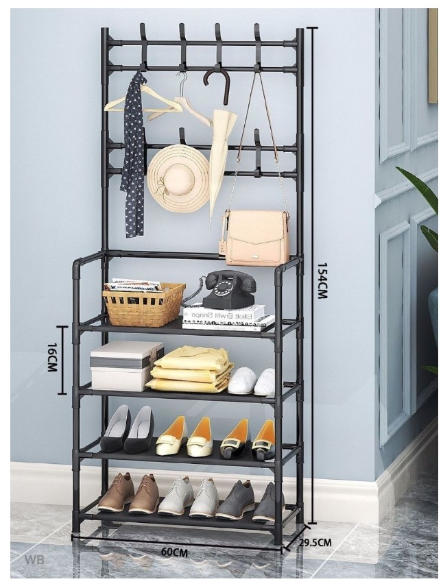 Suport haine New simple floor clothes rack 60х29,5х154 cm (S14/P3)